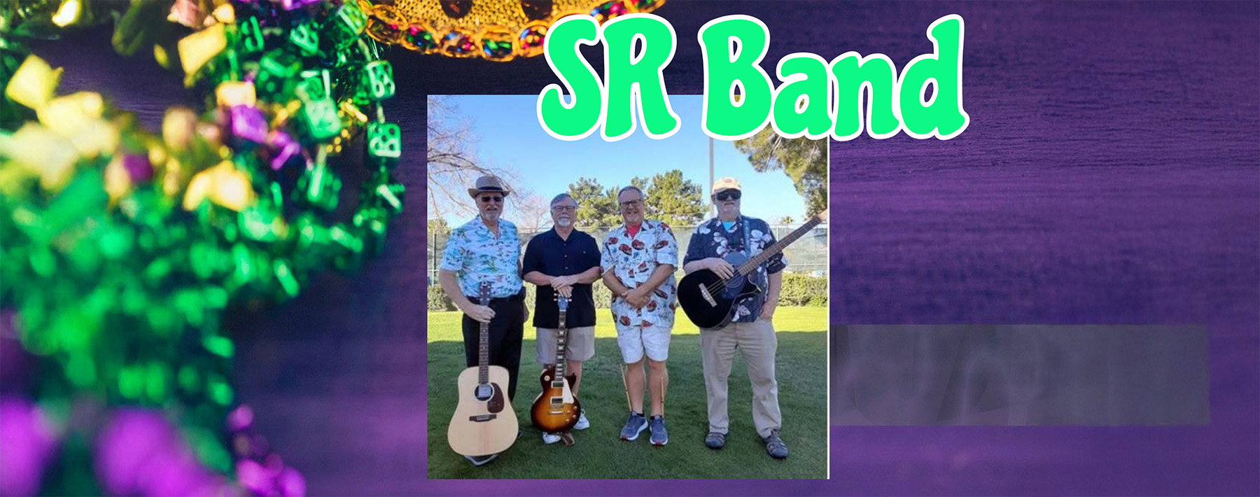 2026 SR Band Mardi Gras Banner